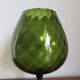 Vase italien en verre soufflé années 70
