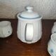 Vintage ceramic coffee set coffee maker with 6 cups