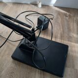 Lampe d'architecte Ledu années 70 / noire