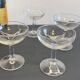 Duralex vintage champagne glasses