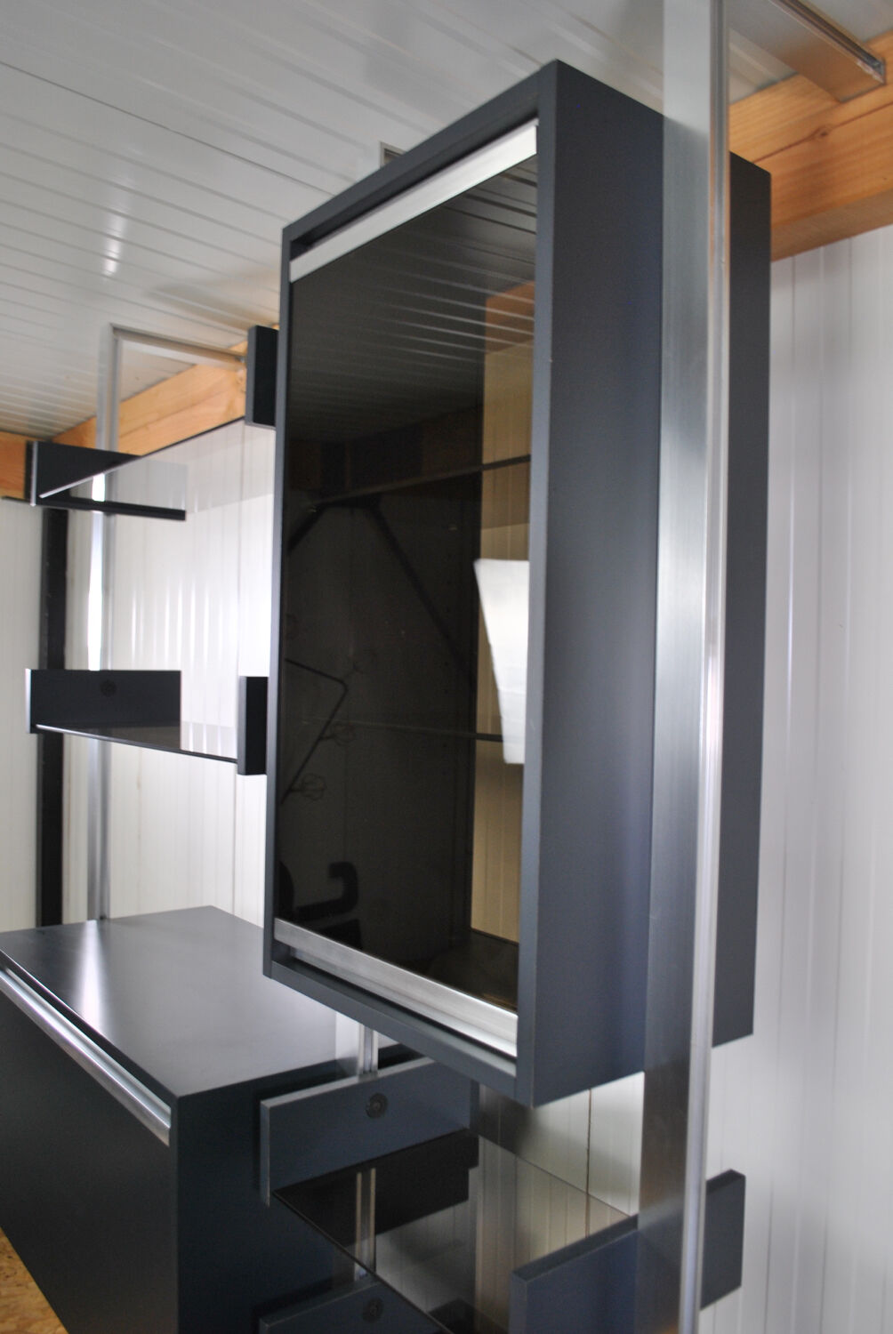 Michel Ducaroy modular bookcase shelf for Ligne Roset 1970