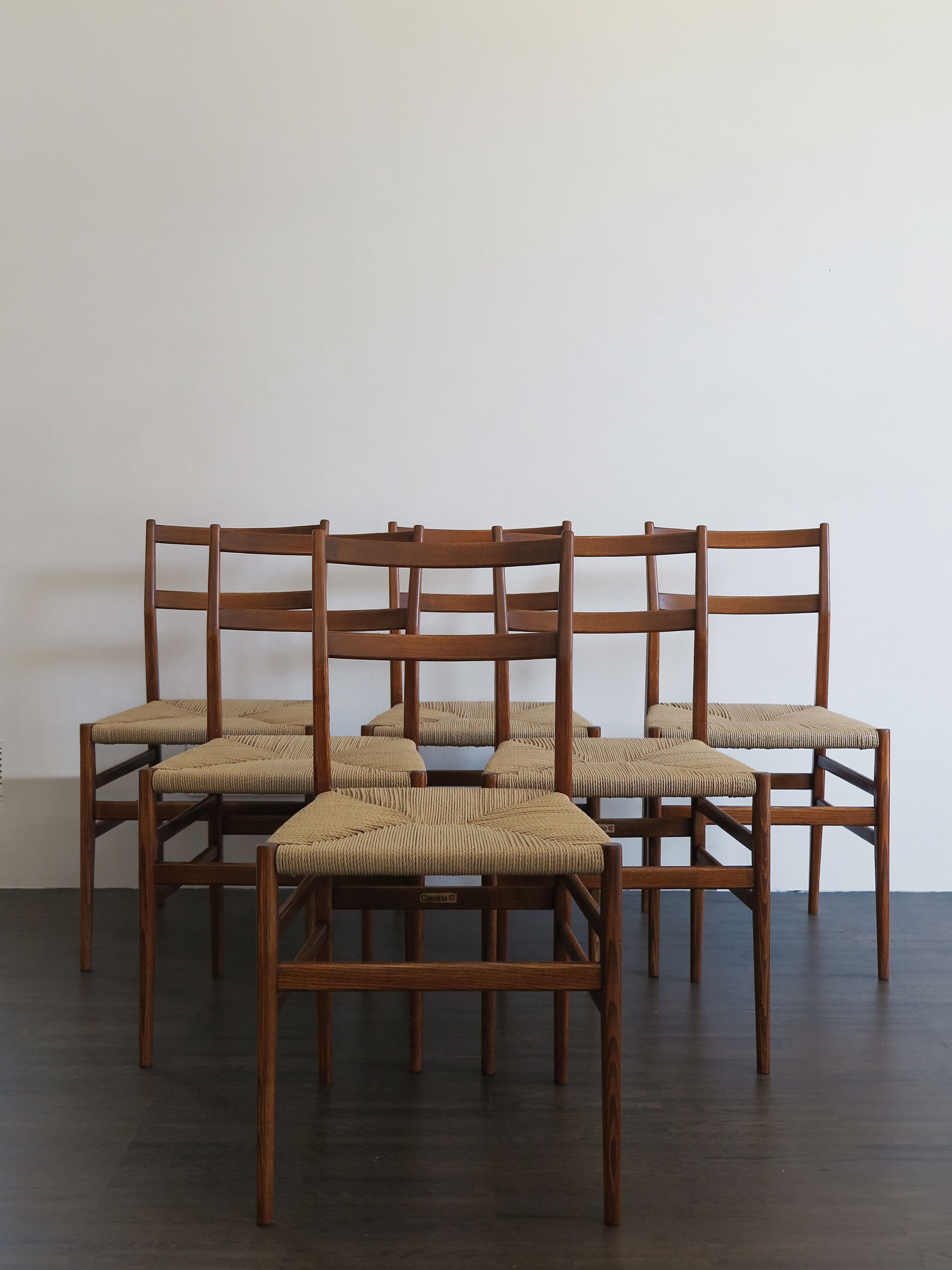 Chaises « Leggera » de Gio Ponti pour Cassina, années 1950