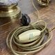 Ceramic and brass lamp