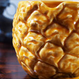 Ceramic pineapple sugar box