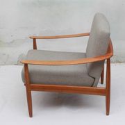 1960s armchair in cherrywood