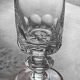 Port glass in crystal, Bayel