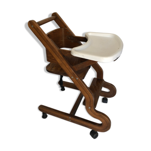 Chaise haute vintage kodif