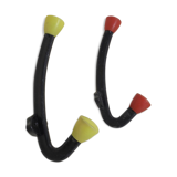 Pair of vintage hooks