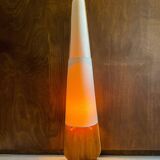 Vintage solid wood floor lamp