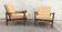 Pair of refurbished 1960s Scandinavian armchairs