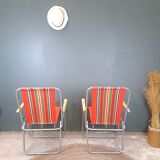 Folding chairs