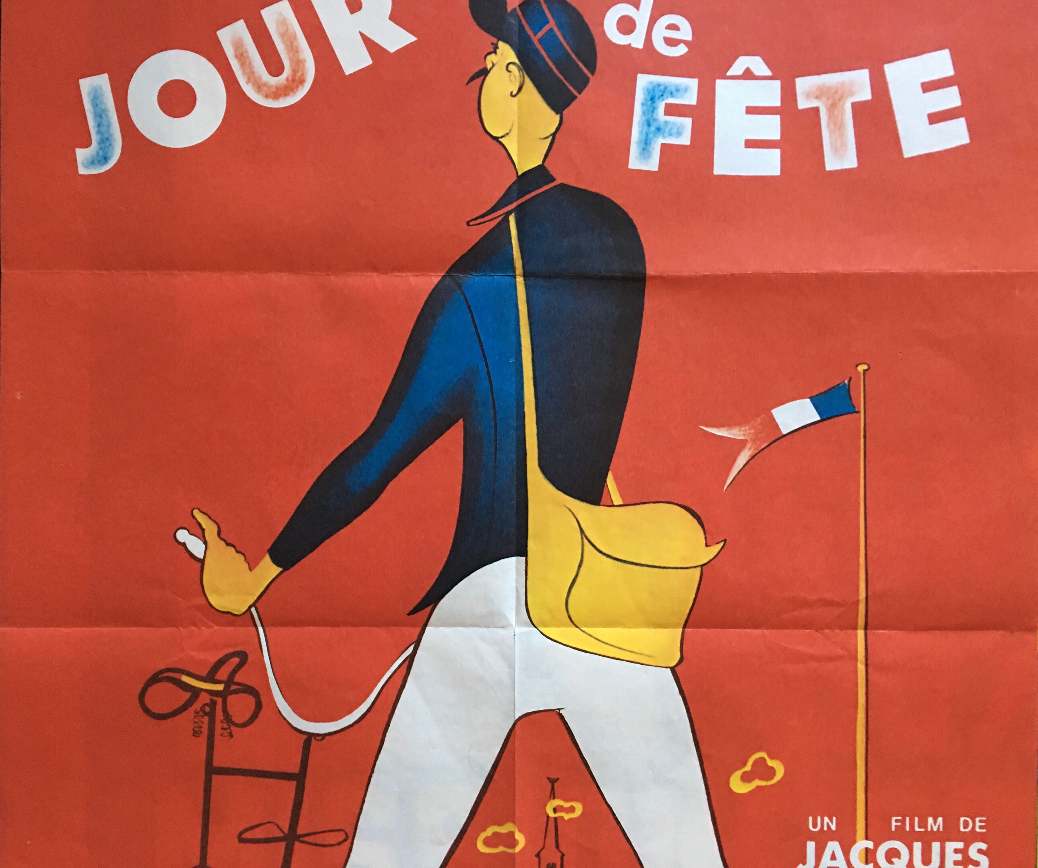 Jour De Fete - original French poster - 70s