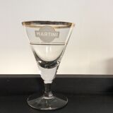Series of 5 glasses in Martini from the 50/60