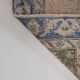 Vintage Turkish hallway rug 129x375 cm