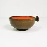 Ceramic bowl with handle, Denmark, 1960s