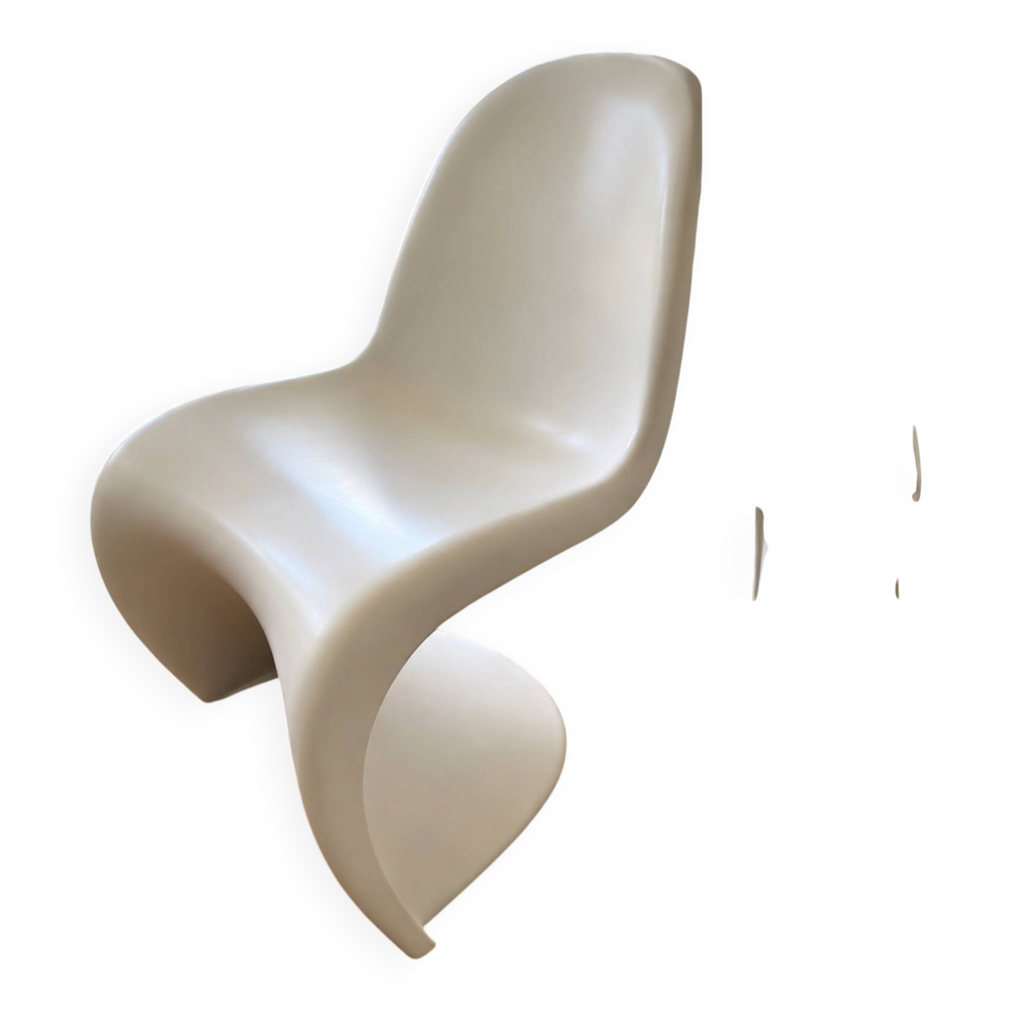 Lot de 4 Panton Chairs Vitra – Verner Panton – blanches