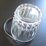 Former crystal and silver metal ice bucket