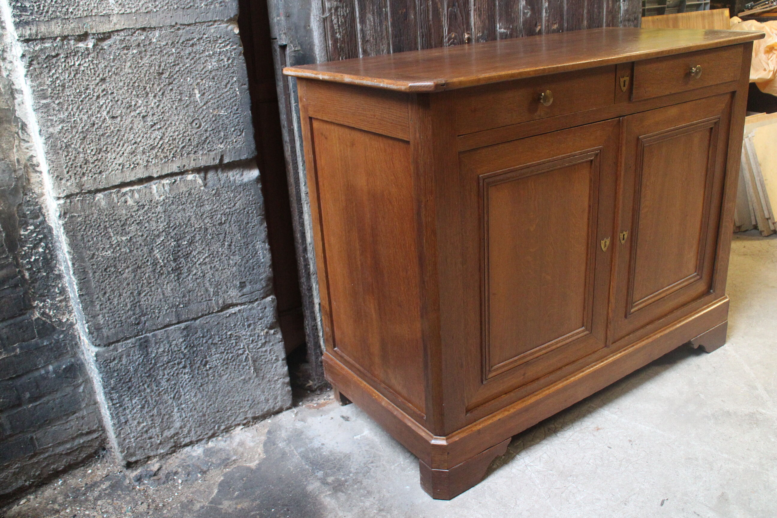 Louis Philippe oak sideboard