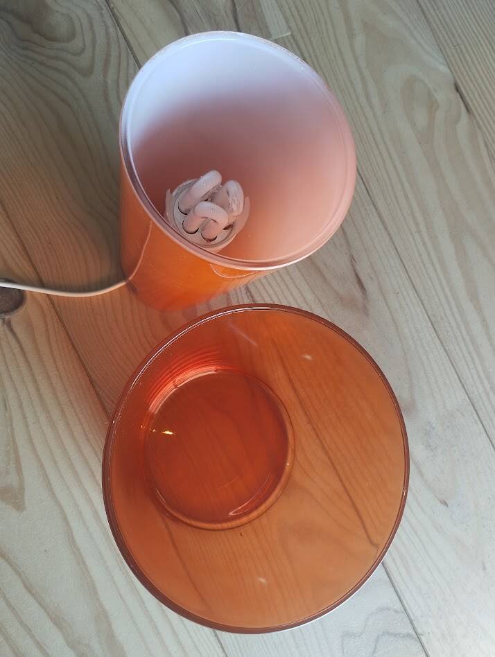 Ikea Gavik orange lamp – vintage design from the 70s/80s.