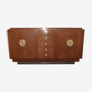 Sideboard in rosewood of modernist indies art deco 1930 1940