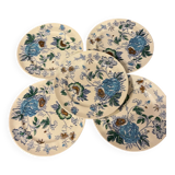 Set of 5 dessert plates