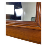 Wooden wall mirror