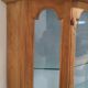 Vitrine murale en bois