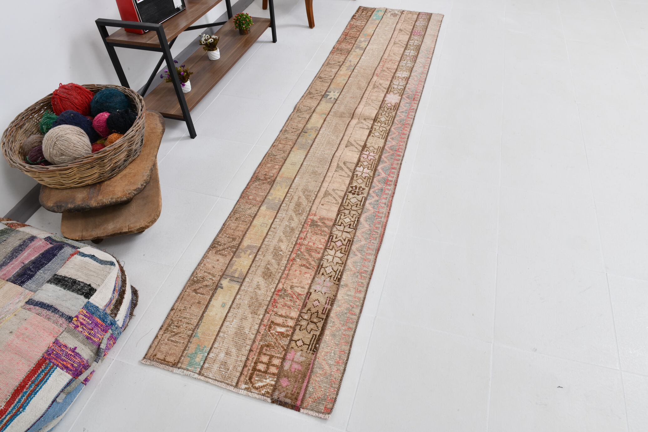 2x10 classic vintage runner rug 67x300cm