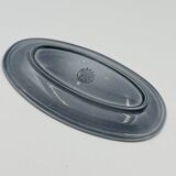 Set of two Boch blue dishes