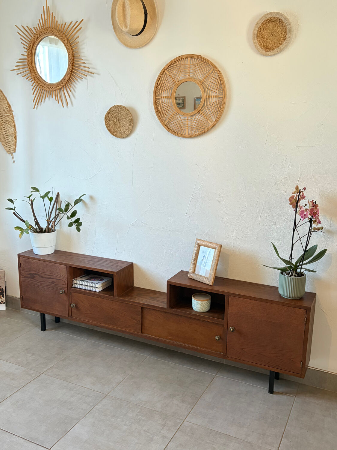 Vintage low enfilade (shallow)