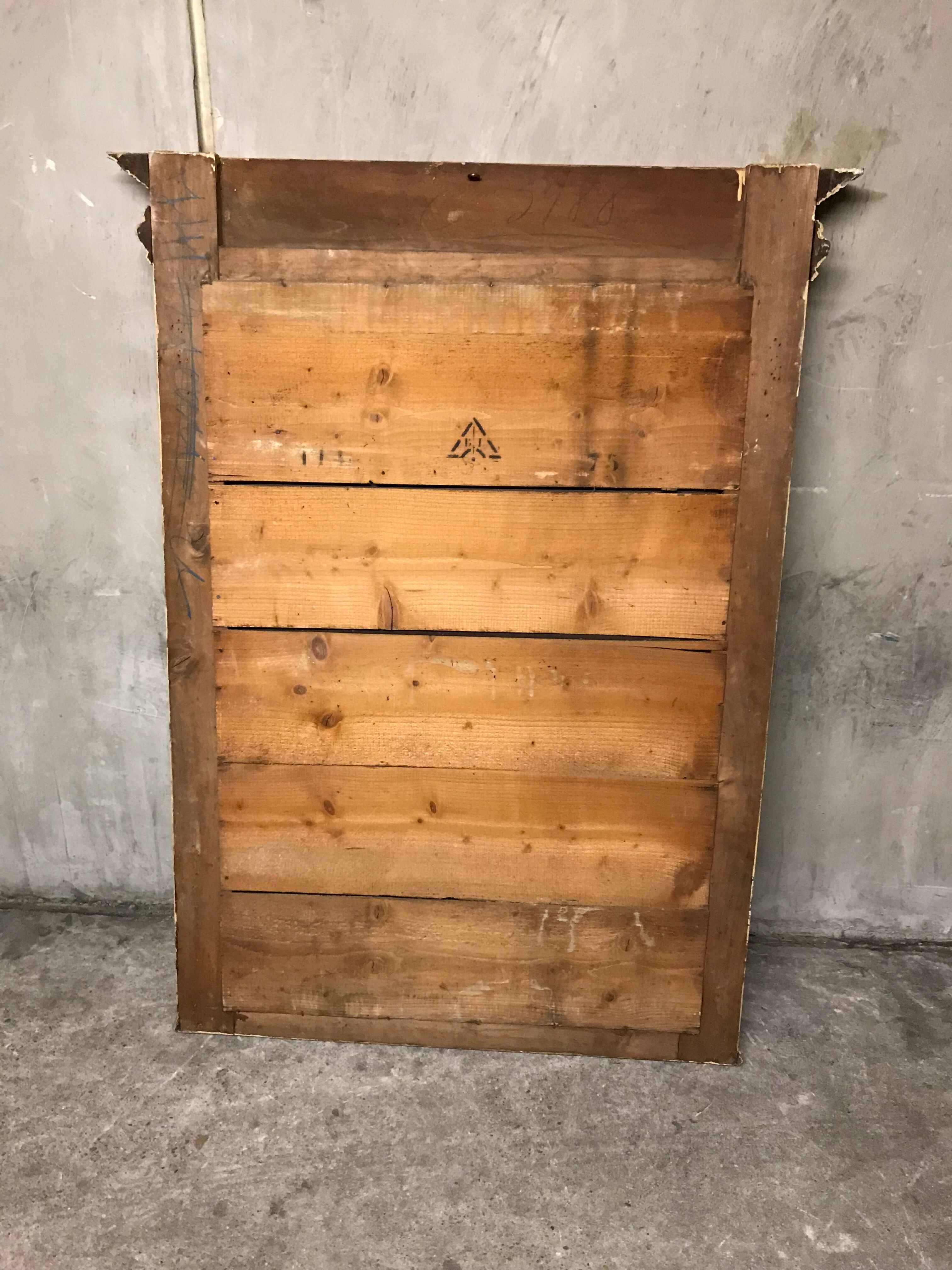 Patina old mirror 108x143cm