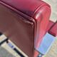 Set 4 - red chrome Brno armchair flat bar- Ludwig Mies vd Rohe bauhaus