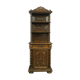 Furniture between two renaissance hunting lodge in solid oak around 1850.