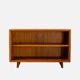 Mid-century low shelf in teak