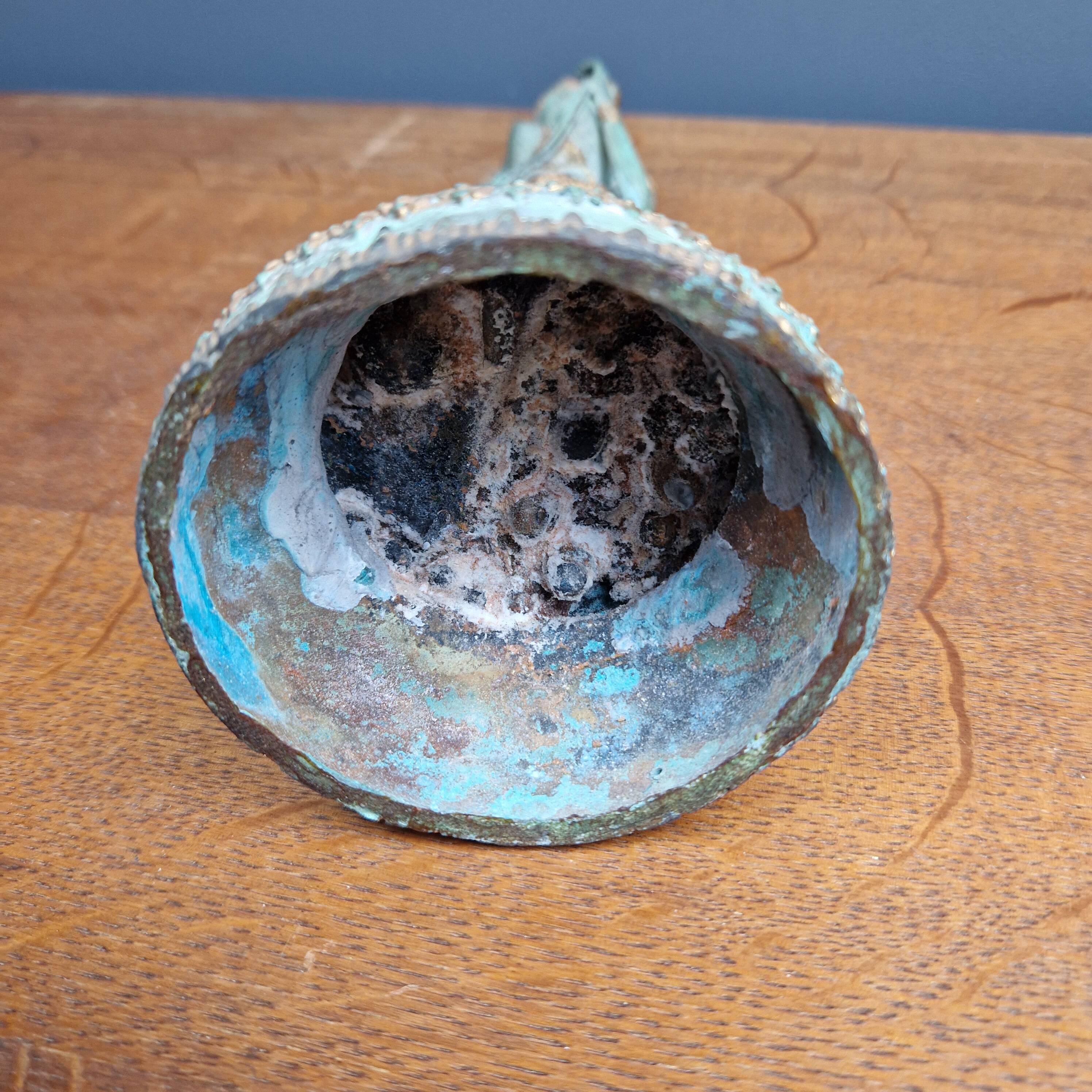 Ancient bronze sculpture divinity Apsara India 20th Hindu goddess statue