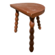 Tabouret en bois tripode