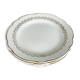 Six Plates Sarreguemines with scalloped edges