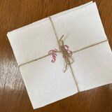 Set of 2 napkins monogram FB