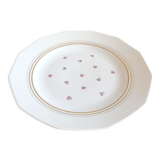 Plat ancien porcelaine