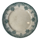 Assiette plate terre de fer Narcisses Onnaing