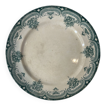 Flat plate iron earth Narcissus Onnaing