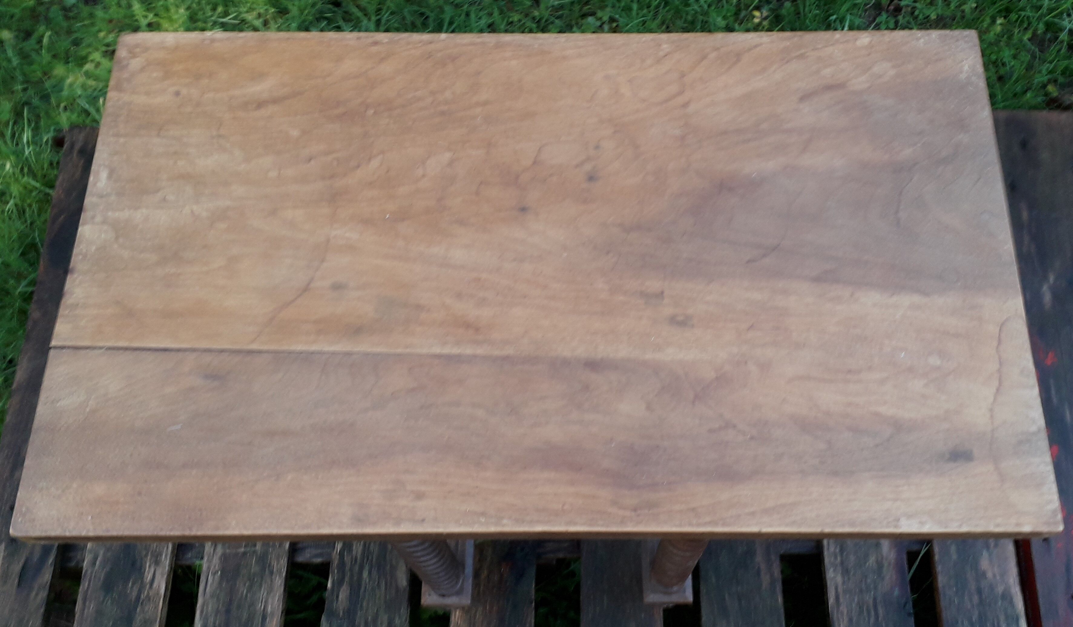 19th century wooden coffee table