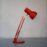 Danish Red Table Lamp by Lyskær Belysning