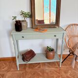 Celadon reception stool