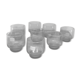 Verres en verre fumé