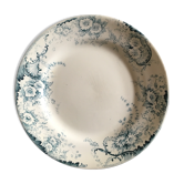 Série de 18 assiettes plates en Terre de fer Choisy début XXe