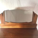 Dressing able era art deco walnut