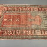 Vintage turkish oushak rug 150x86 cm carpet