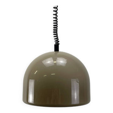 Suspension STAFF lights in brown plexiglass, 1970