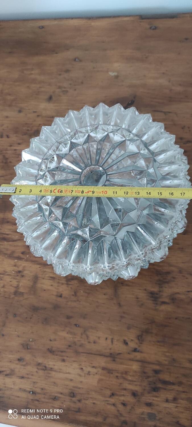 Wall light, ceiling light Vintage Glass